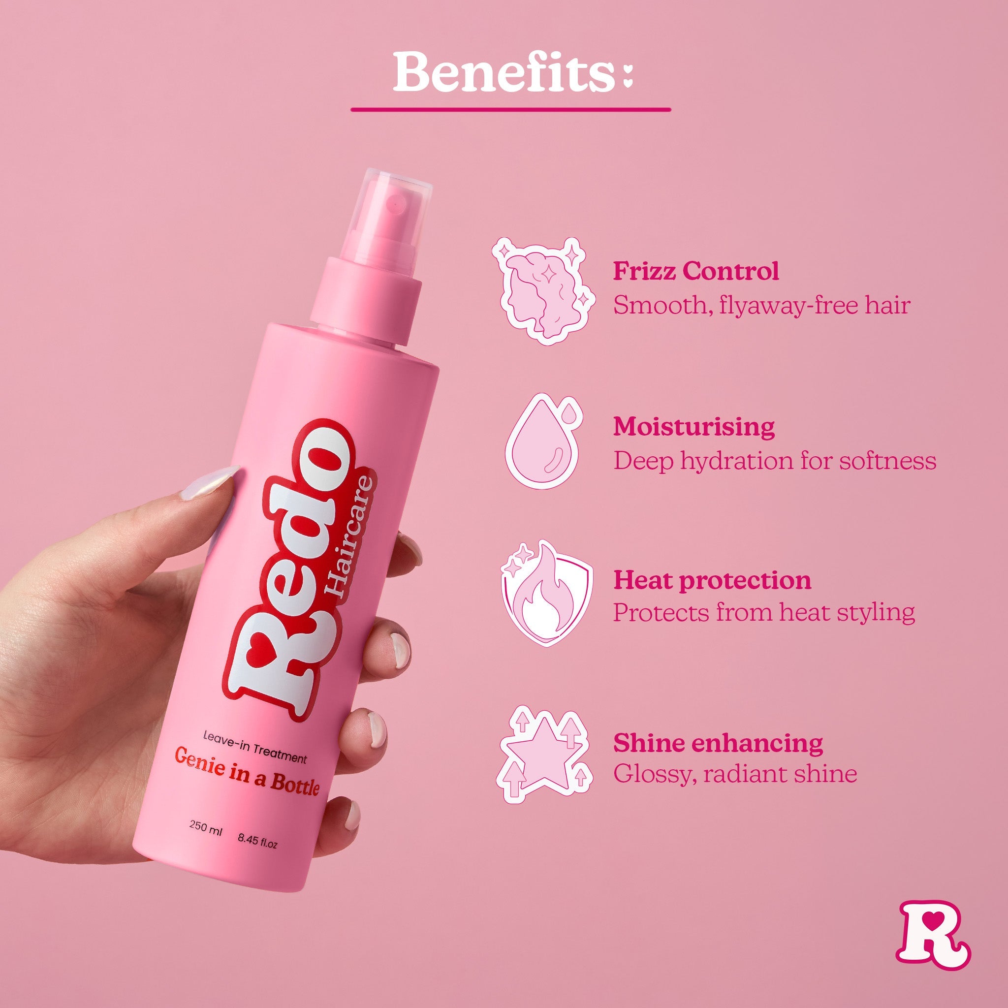 Redo Haircare Genie in a Bottle Miracle Spray 250ml Duo Bundle