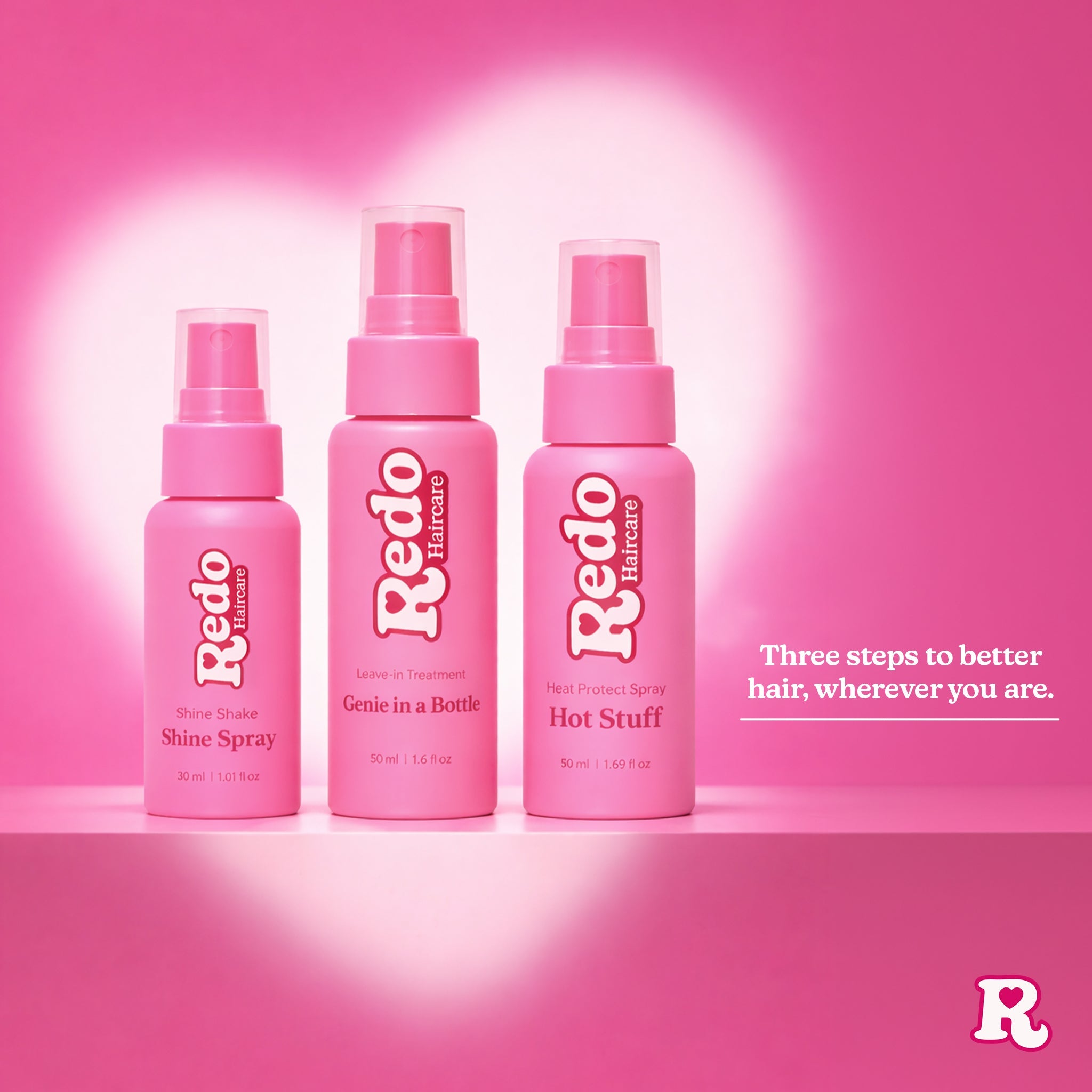 Redo Haircare Protect, Style & Shine Mini Trio Bundle