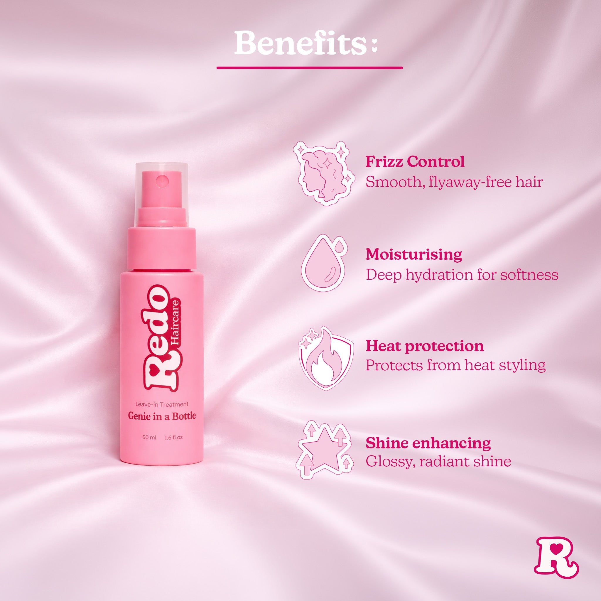 Redo Haircare Genie in a Bottle Miracle Spray 50ml Travel Size