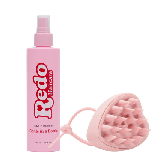 Redo Haircare Genie in a Bottle Miracle Spray 250ml + Scalp Brush Bundle